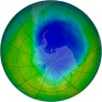 Antarctic Ozone 2011-11-23